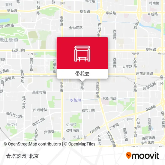 青塔蔚园地图