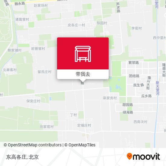 东高各庄地图