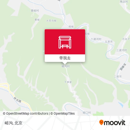 峪沟地图