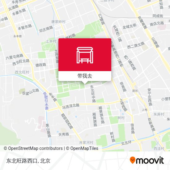 东北旺路西口地图