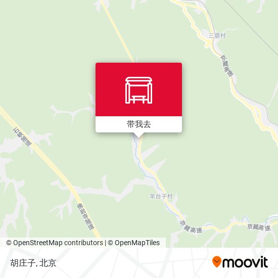 胡庄子地图