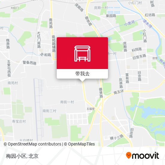 梅园小区地图