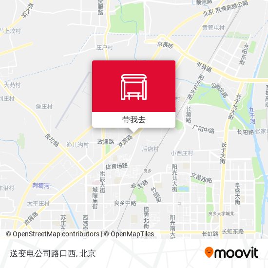 送变电公司路口西地图