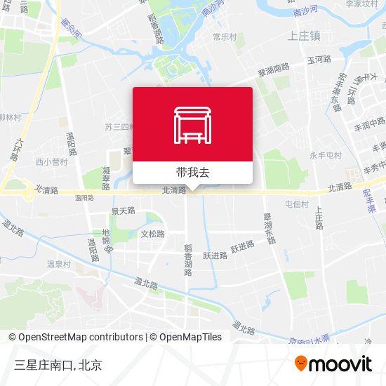 三星庄南口地图