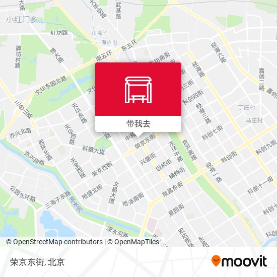 荣京东街地图