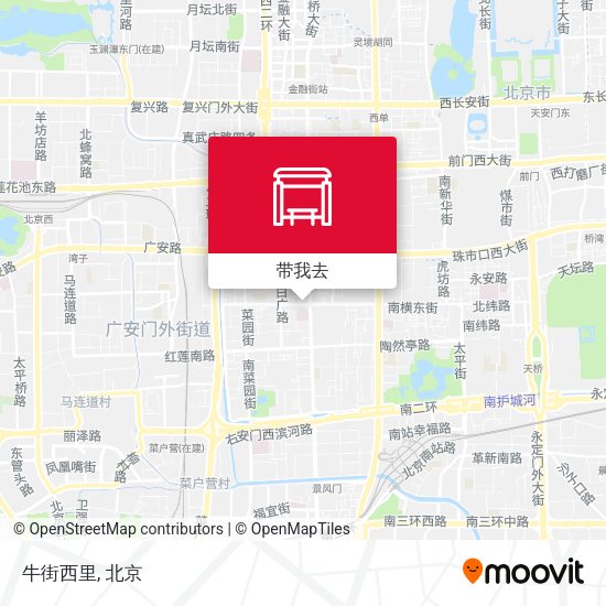 牛街西里地图
