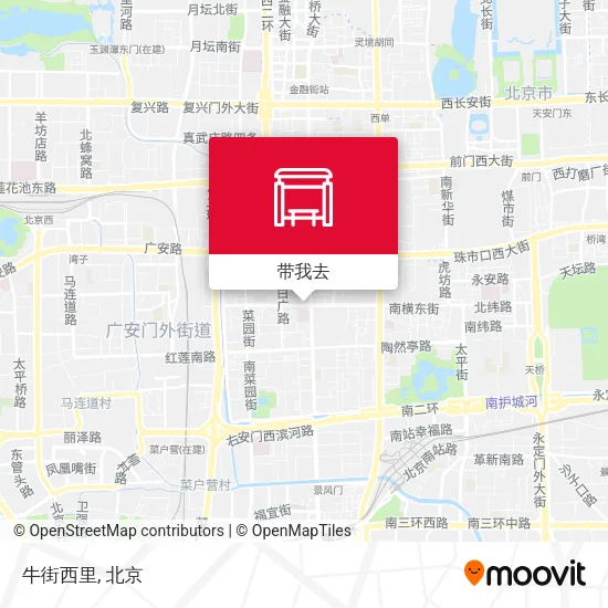 牛街西里地图