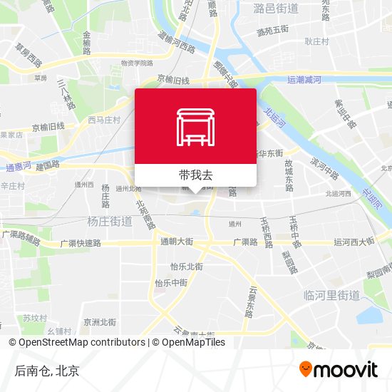 后南仓地图