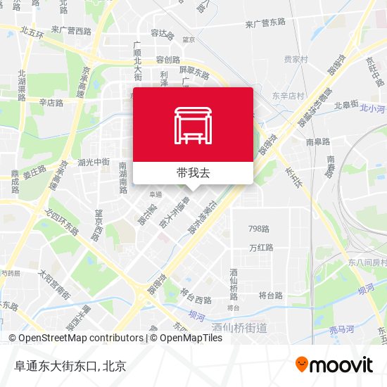 阜通东大街东口地图