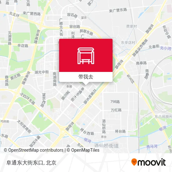 阜通东大街东口地图