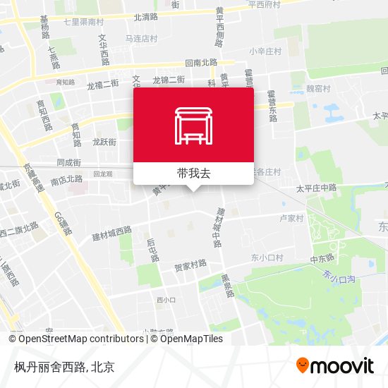 枫丹丽舍西路地图