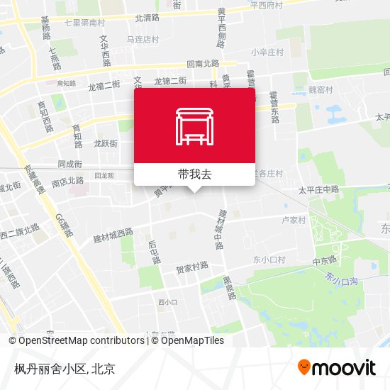 枫丹丽舍小区地图
