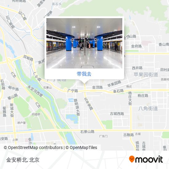 金安桥北地图