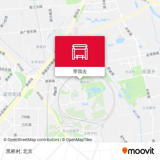 黑桥村地图