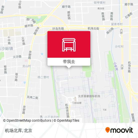 机场北库地图