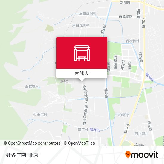 聂各庄南地图