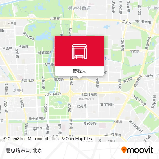 慧忠路东口地图