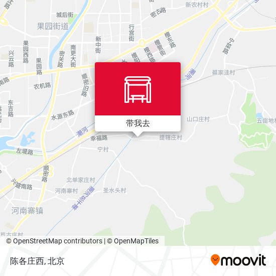 陈各庄西地图