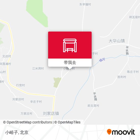 小峪子地图