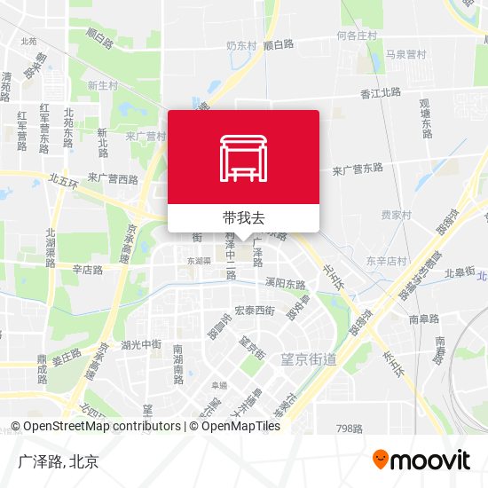 广泽路地图