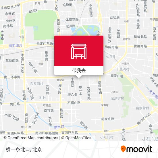 横一条北口地图