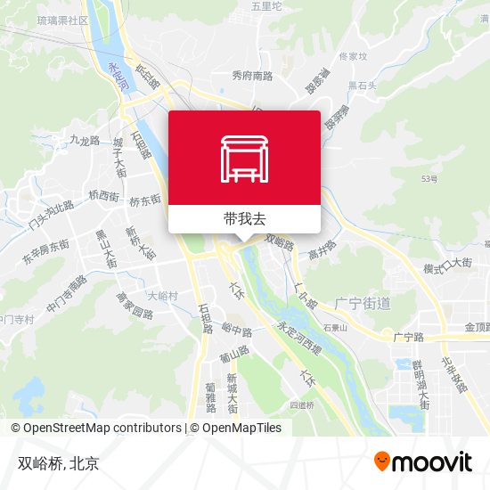 双峪桥地图