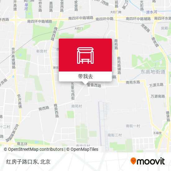 红房子路口东地图