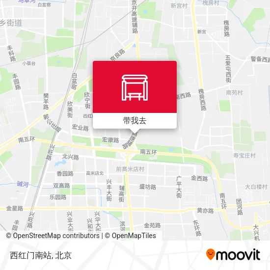 西红门南站地图
