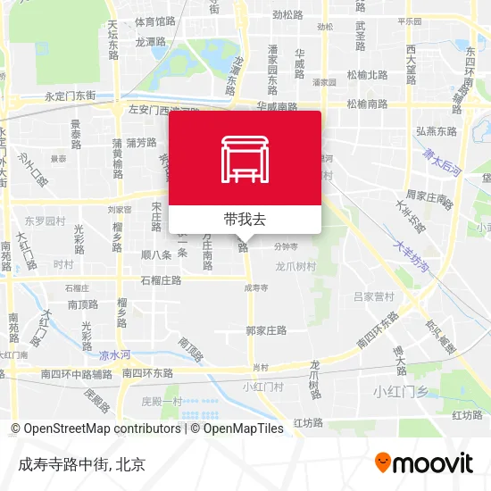 成寿寺路中街地图