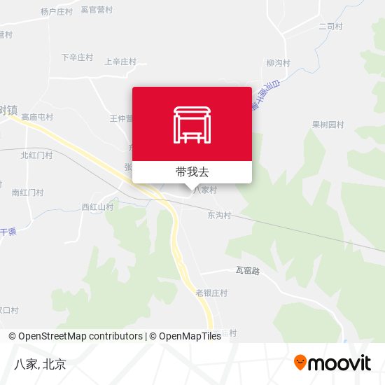 八家地图