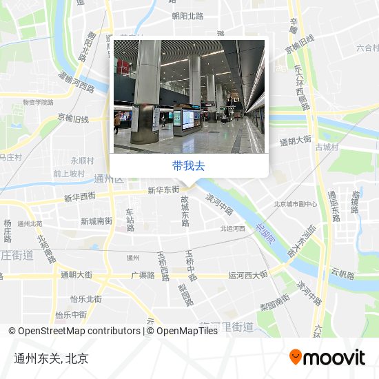 通州东关地图
