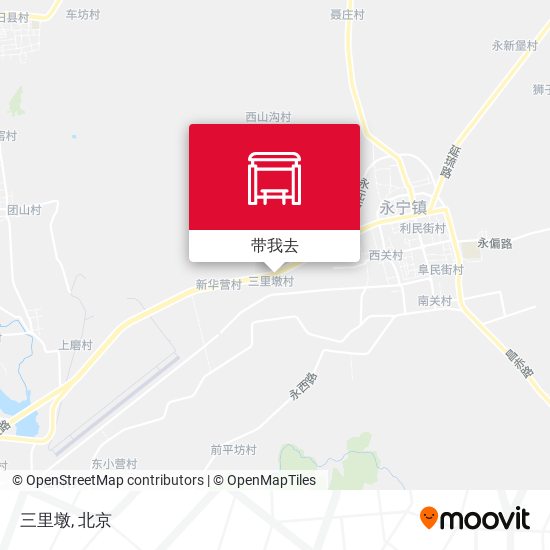 三里墩地图