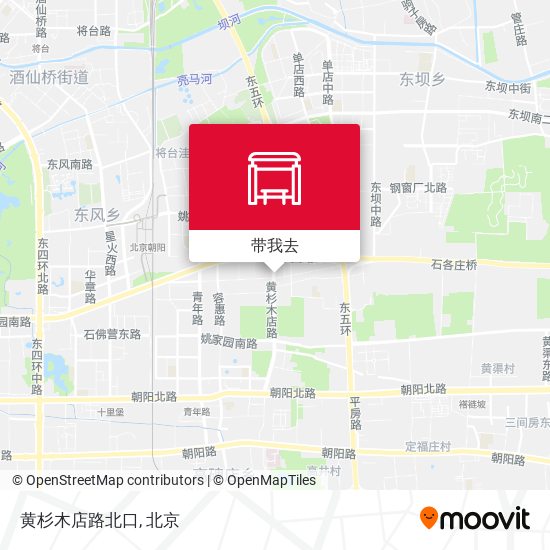 黄杉木店路北口地图