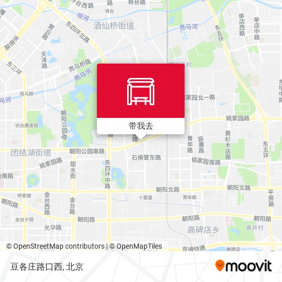 豆各庄路口西地图