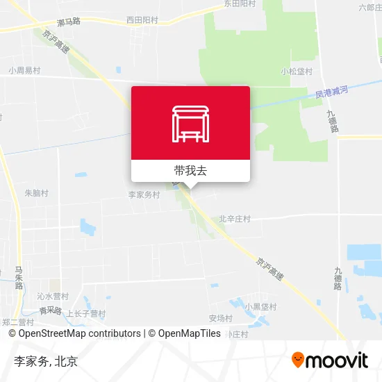 李家务地图