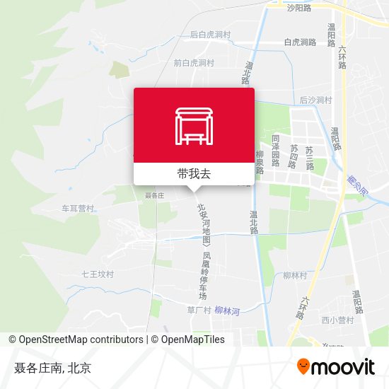 聂各庄南地图