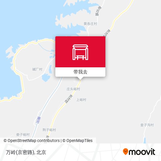 万岭(京密路)地图