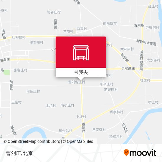 曹刘庄地图