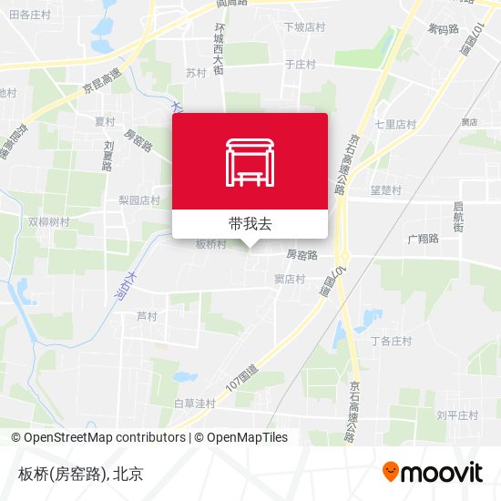 板桥(房窑路)地图
