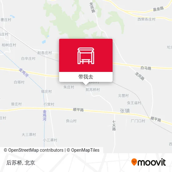 后苏桥地图