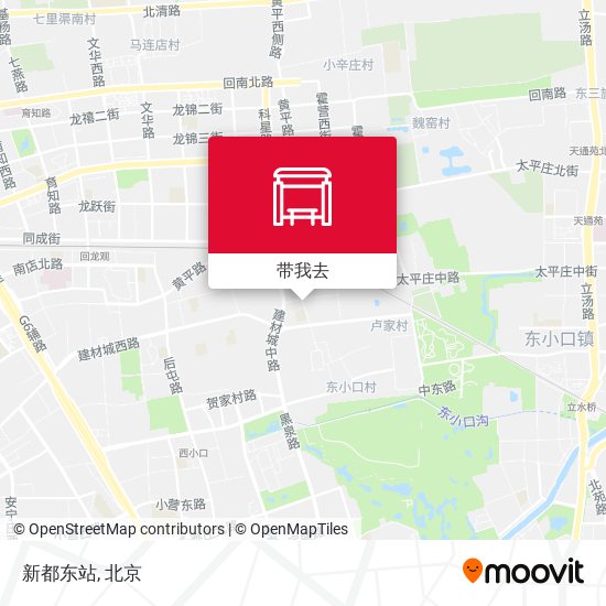 新都东站地图