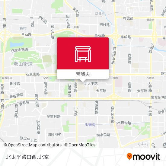 北太平路口西地图