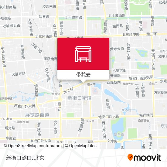 新街口豁口地图
