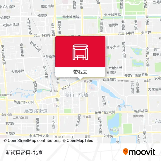 新街口豁口地图