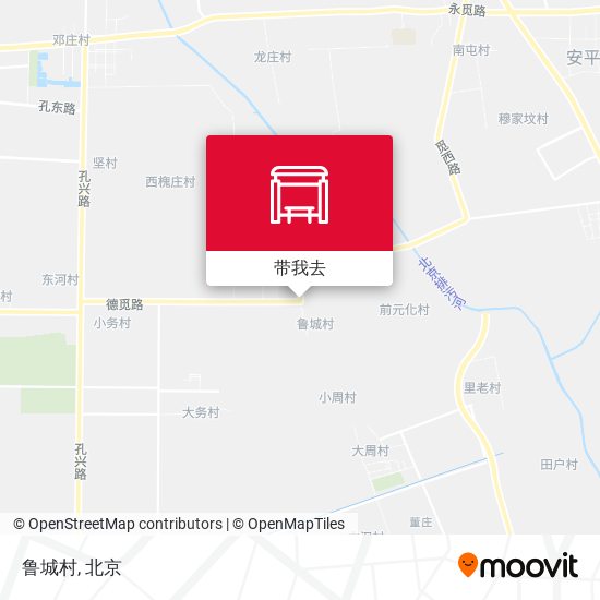 鲁城村地图
