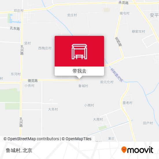 鲁城村地图