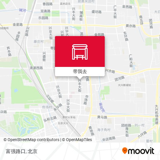 富强路口地图