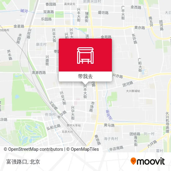 富强路口地图