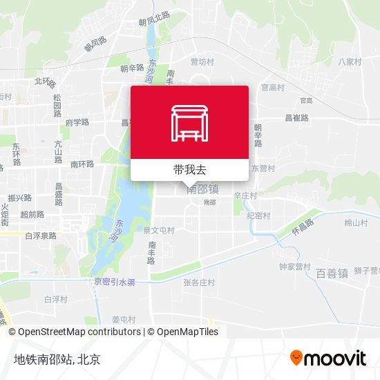 地铁南邵站地图