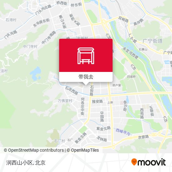 润西山小区地图